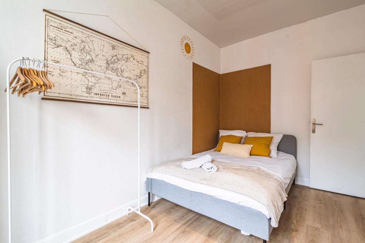 Le Zola - Charmant 2 Chambres - Centre Gare Reims Zewnętrze zdjęcie