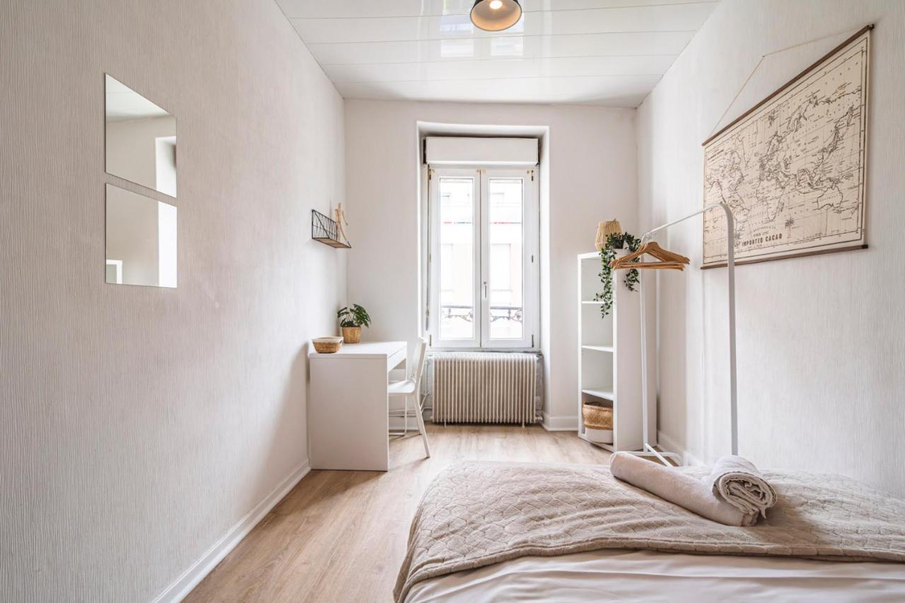 Le Zola - Charmant 2 Chambres - Centre Gare Reims Zewnętrze zdjęcie